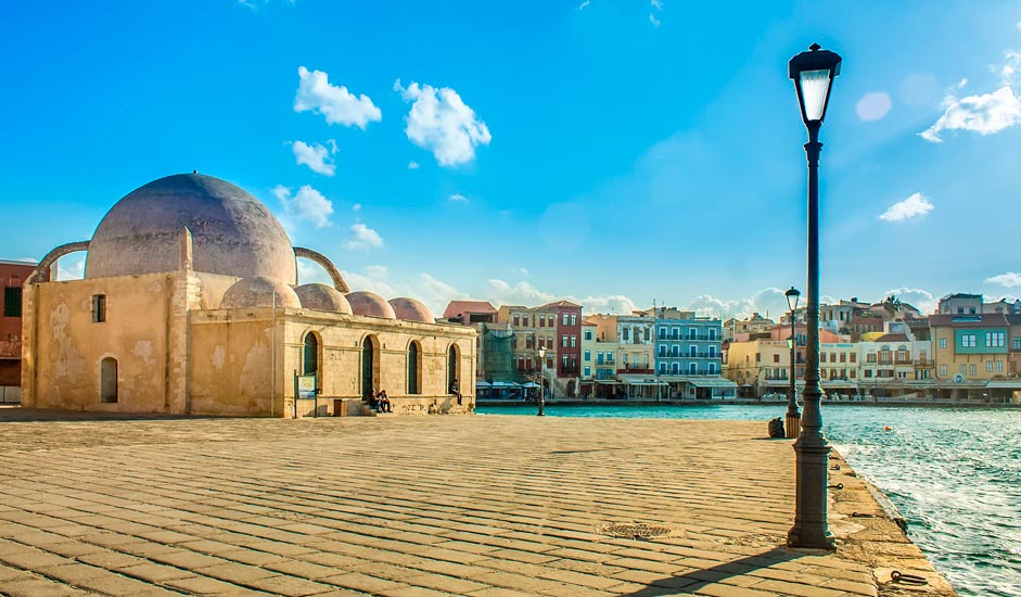 Der alte Hafen in Chania