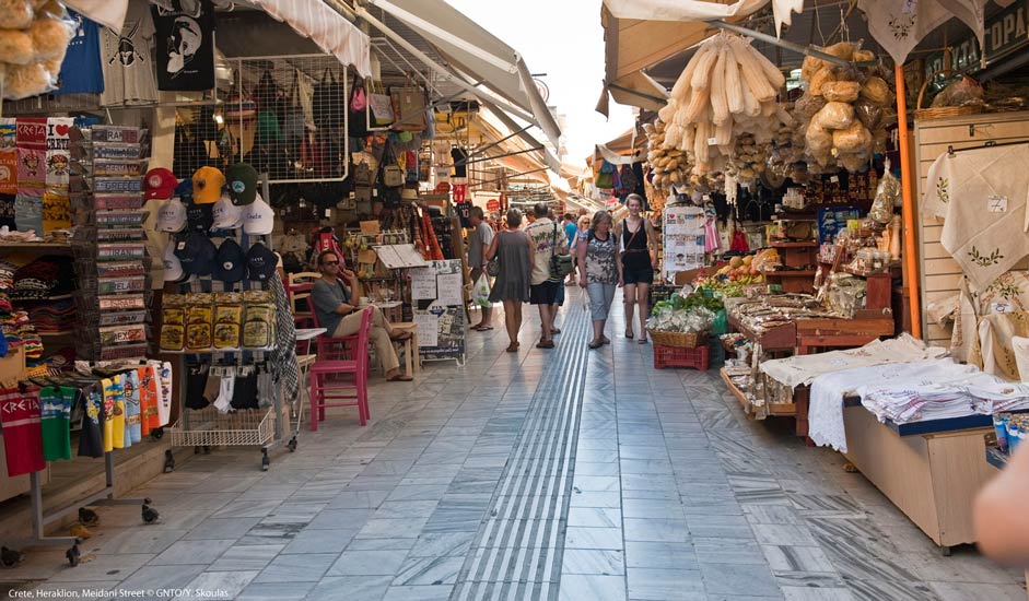 Meidani-Strasse in Heraklion