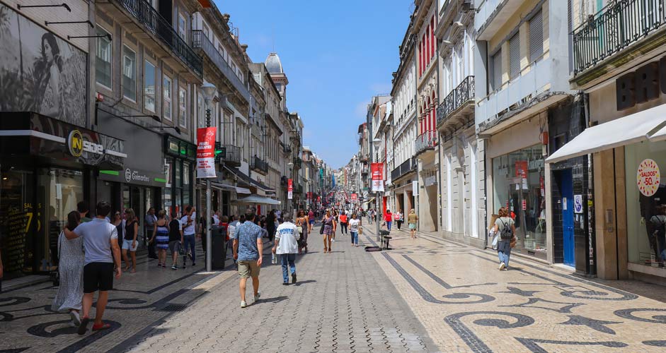 Einkaufsstraße Santa Catarina