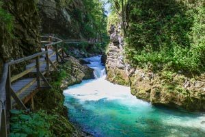 Vintgar-Schlucht in Slowenien